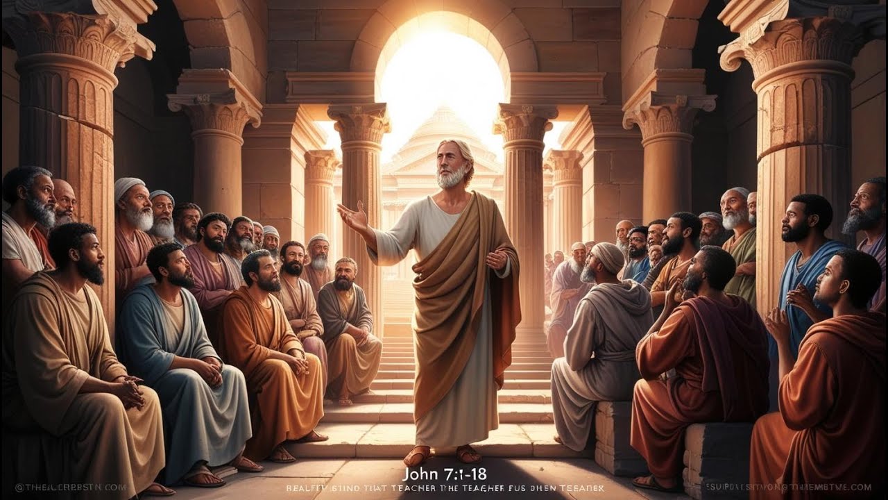 John 7:10-18 - YouTube