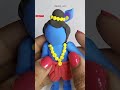 Diy little krishna clay art  how to make krishna idol  viral art youtubeshorts krishna