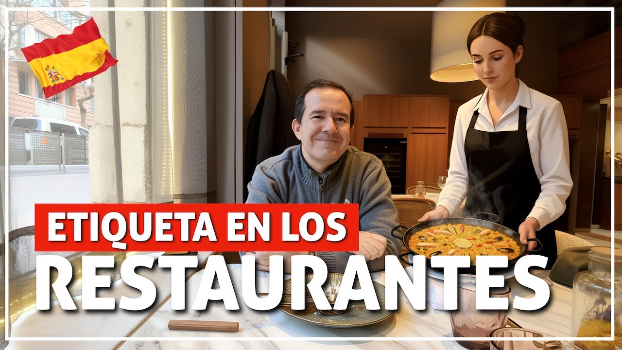 🍽️ etiqueta en los restaurantes de España 🇪🇸 