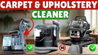 2025’s Best Carpet & Upholstery Cleaners–Top 6 Models You Can Trust! 2025’s Best Carpet & Upholstery Cleaners–Top 6 Models You Can Trust!