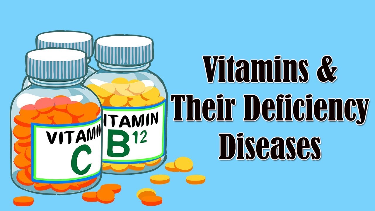 Vitamins and Their Deficiency Diseases Classification and Food Sources YouTube