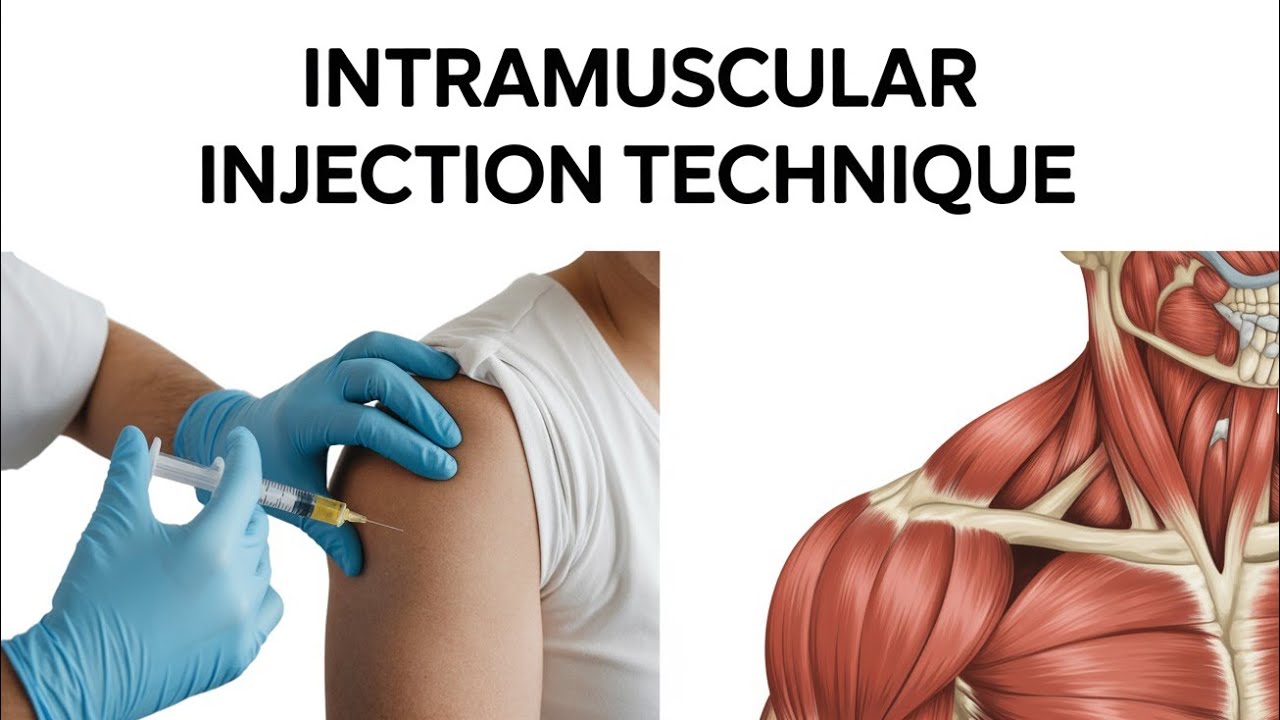 Intramuscular Injection Technique | Step-by-Step IM Injection Guide for ...