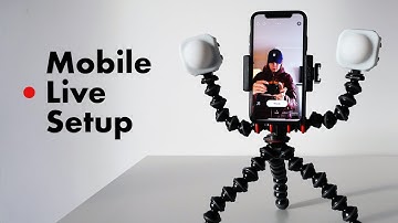 How to Live stream from home with this Pro iphone Android Setup