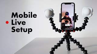 How to Live stream from home with this Pro iphone Android Setup screenshot 3