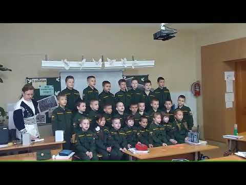 Курсанты 1 класса волжской школы № 9 им  Ю П  Харламова подготовили песню для сотрудников ОМОНа