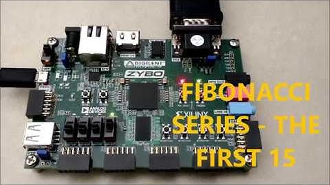 INTRO TO FPGAs: FIBONACCI SERIES ON A ZYBO BOARD