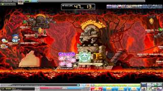 {GMS} Hero Zakum Solo Before and After Hyper Evolution