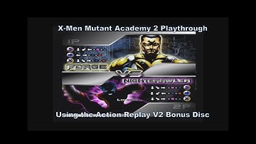 X-Men Mutant Academy 2 Forge Playthrough using the Action Replay V2 Ps2 Bonus Disc for Ps1 :D #Sub