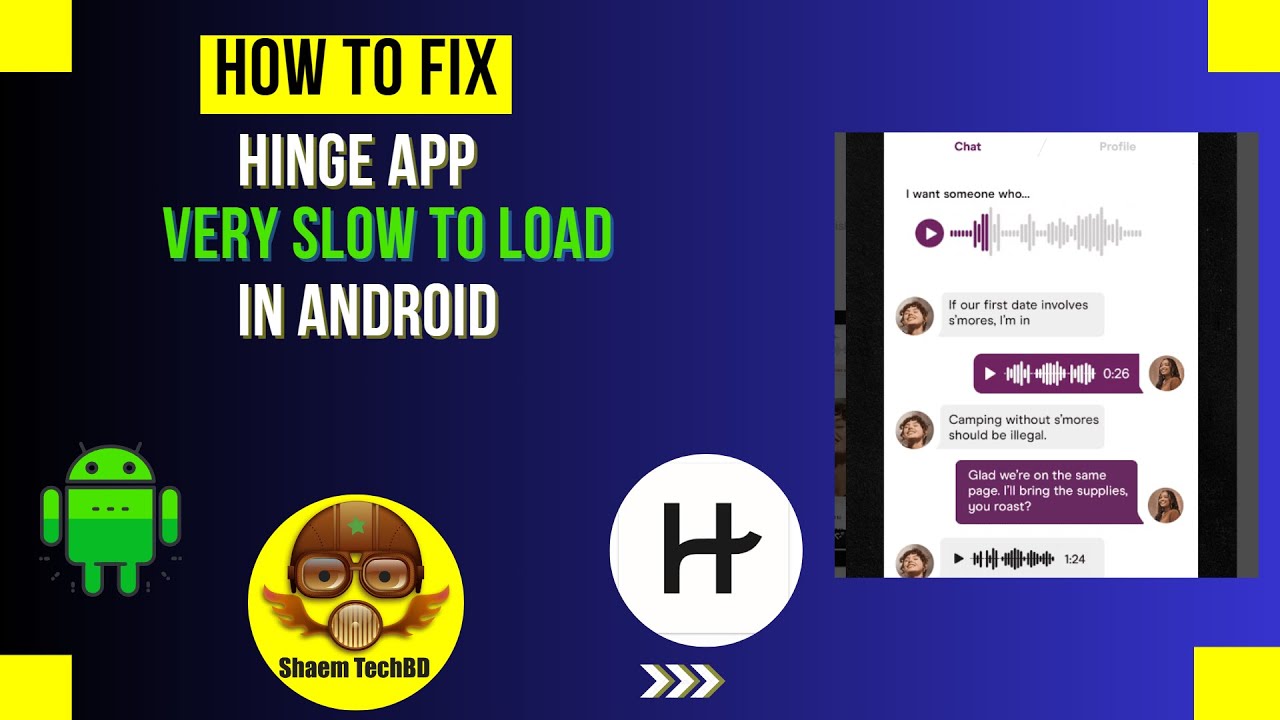 How to Fix Hinge App Very Slow to Load in Android After New Updates ...