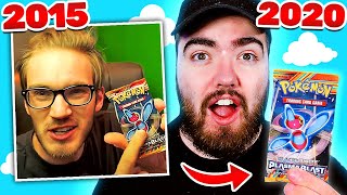Recreating PEWDIEPIE's Pokemon Card Pack Opening *SAME PACKS*