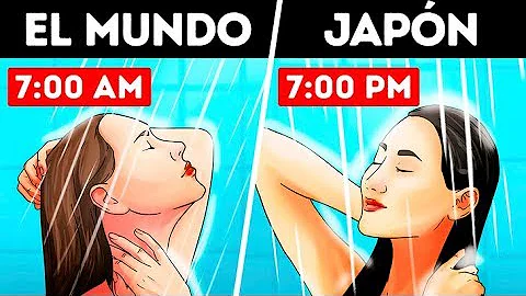 ¿Es normal bañarse juntos en Japón?