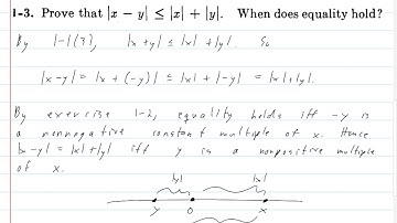 Spivak Chapter 1 Exercise 3