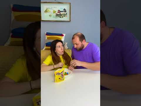 Пранк над папой с M&M's #shorts Лучшее видео от Andi like