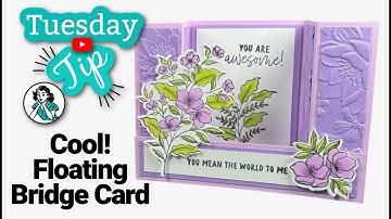 🔴  Floating Bridge Card: The Step-By-Step Tutorial For Creative Card Making