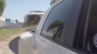 DIY Cigarette 42 Huntress Transport on trailer (for boaters)