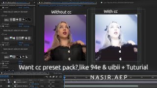 After effects CC tuturial like 94e & uibii + preset pack