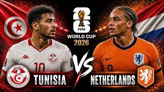 FIFA World Cup 2026 | Tunisia vs Netherlands | Full Match Gameplay FC 26 | 26 June 2026