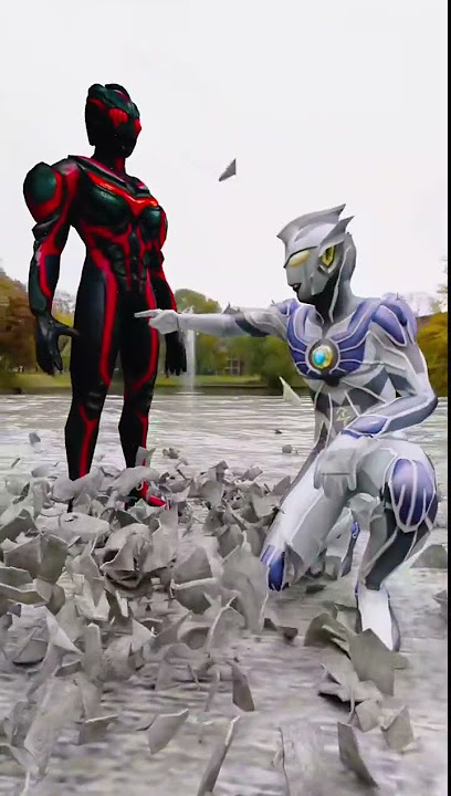 Ultraman Hatsune rescues the sealed Ultraman Legend and fights the Dark Ultraman Hatsune Miku Do