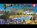 4k tunisia iris hotel talasso 2024 djerba   good beach resort