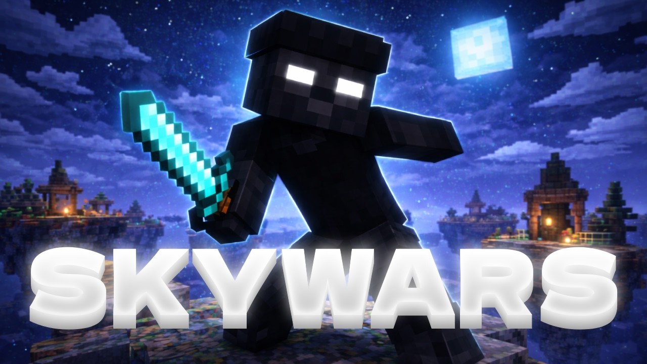Das Video endet wenn wir eine Runde Skywars verlieren!!!