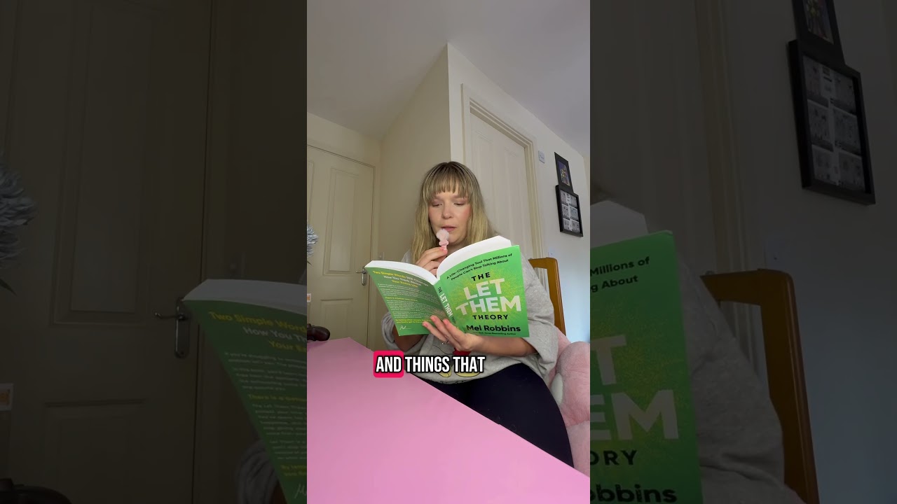The let them theory book has helped so much with personal growth 