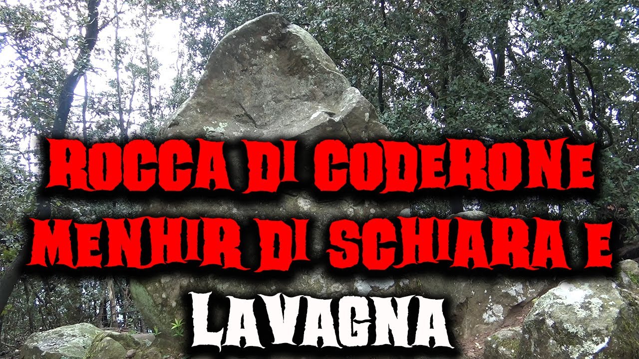 Raggiungo la Rocca di Coderone, il Menhir di Schiara e faccio una pausa a Lavagna