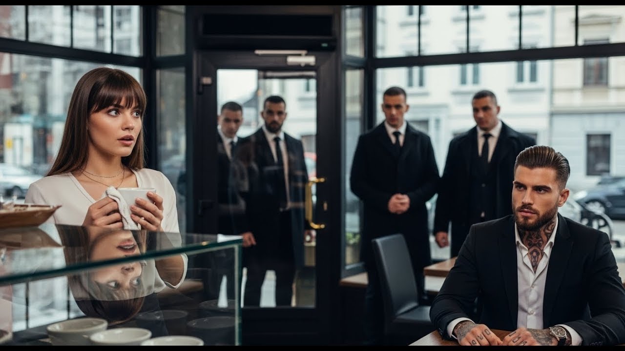 Она помогла старику с сумками На следующий день босс мафии прислал четырех телохранителей в кафе