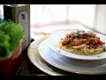 【蘿潔塔的廚房】番茄肉醬麵 ，我做了雞肉加豬肉的組合，清爽好美味。