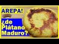 AREPAS DE PLATANO MADURO / Con queso / Fácil y Rápidas / Recetas Venezolanas