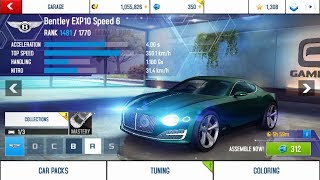 Unlocking the Bentley EXP10 Speed 6 with 100 BLUEPRINTS in Asphalt 8! (Mobile gameplay) (Part 1)