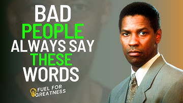 Eyes Open Learn To Recognize Bad And Fake People || Denzel Washington Motivation