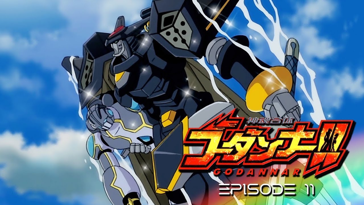 All Action Mecha Moments in Anime Godannar Season 1 Episode 11 [s1e11] #mecha anime compilation