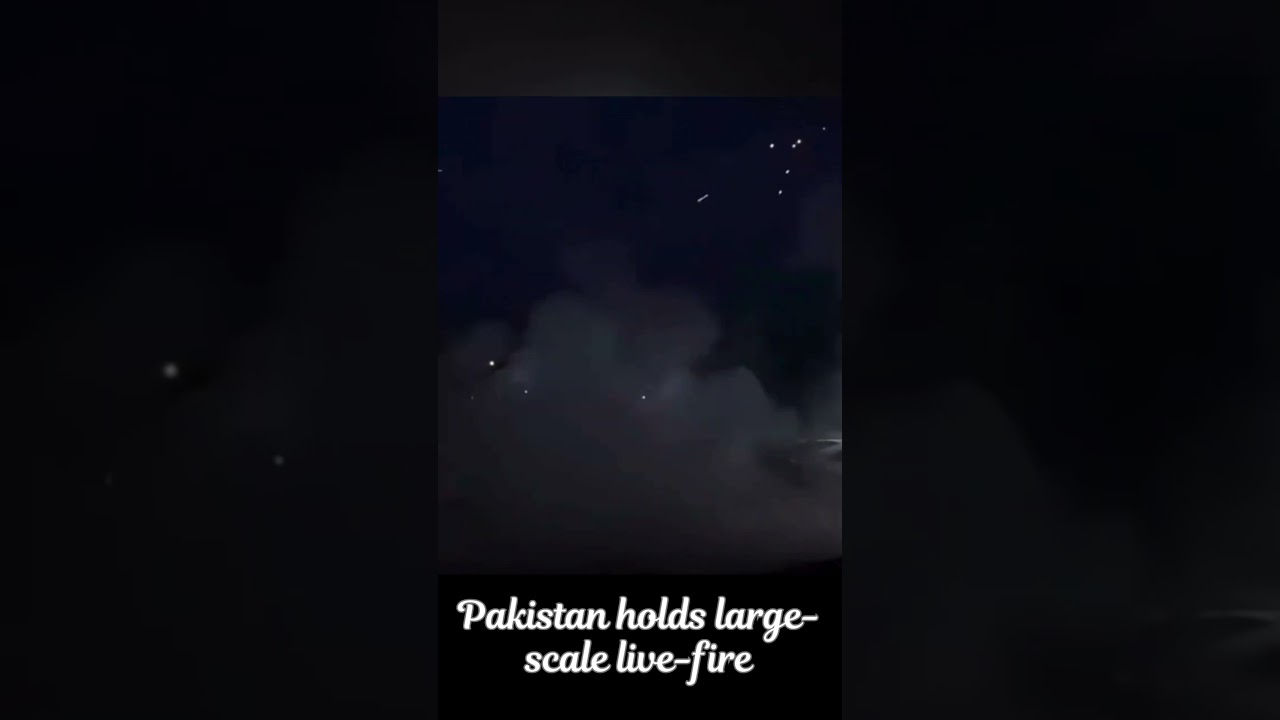 LIVE-FIRE During War: Pakistan’s Explosive Response to India!