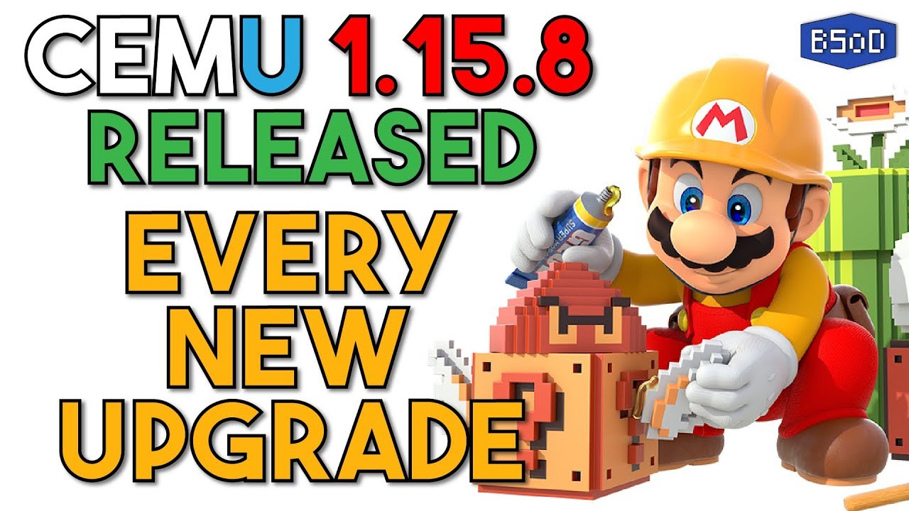 Cemu 1.15.8 Released | New Graphical Upgrades, Playable Games & UI ...