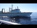 UNREP with HMCS PROTECTEUR