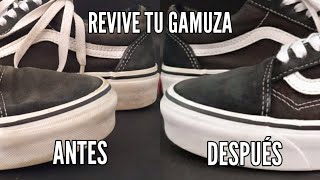 COMO LIMPIAR TENIS DE GAMUZA // SC