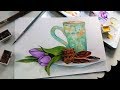 LIVE! Tea & Tulips in Watercolor 12:30pm ET
