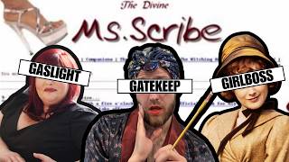 MsScribe: A Tale of Shock, Scandal, And Sockpuppets