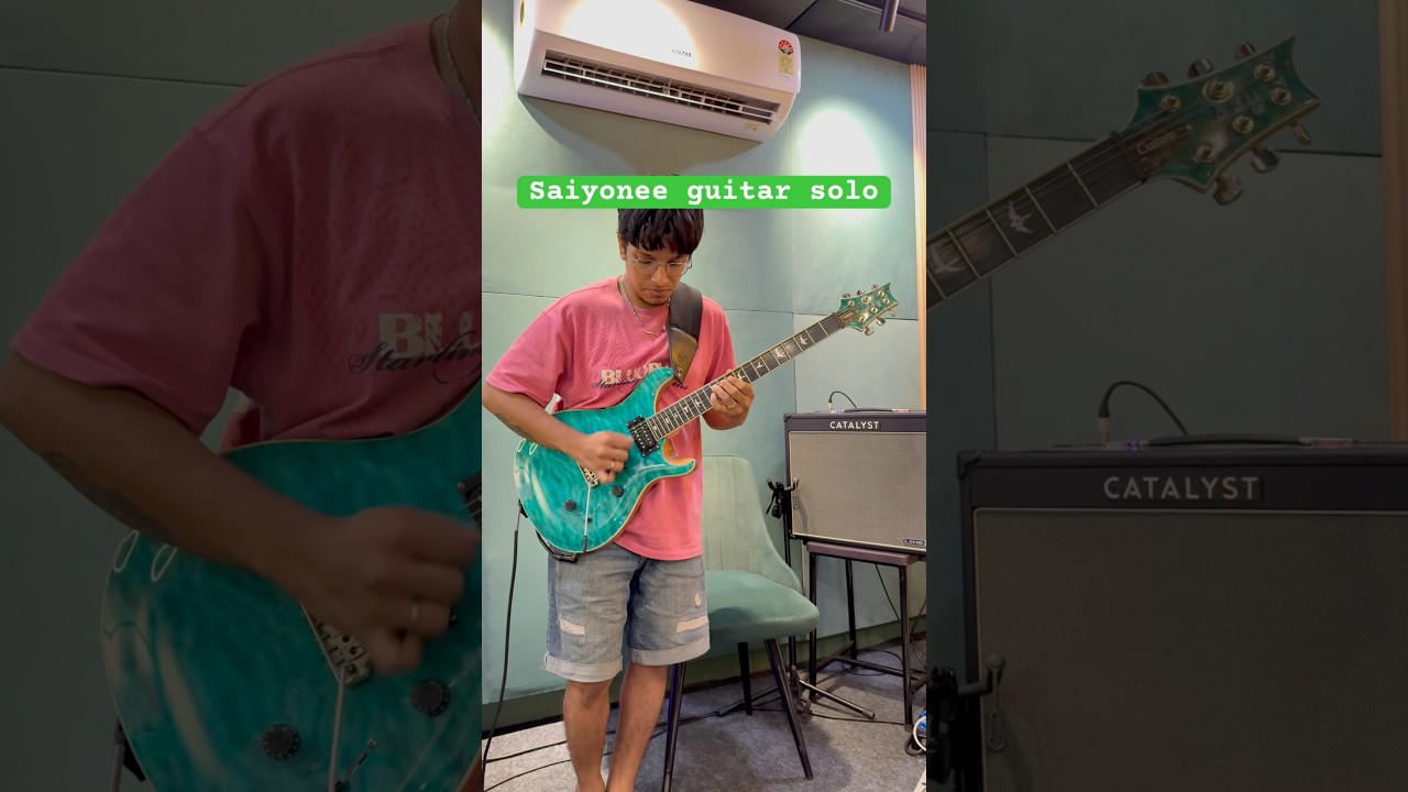 Junoon - Sayonee | Guitar Solo | The frequency project | 