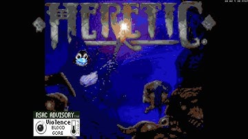 Heretic [Doomworld Heretic speedmapping session 1] - E1M1 [The forgotten pyramid] - UVMax Blind run