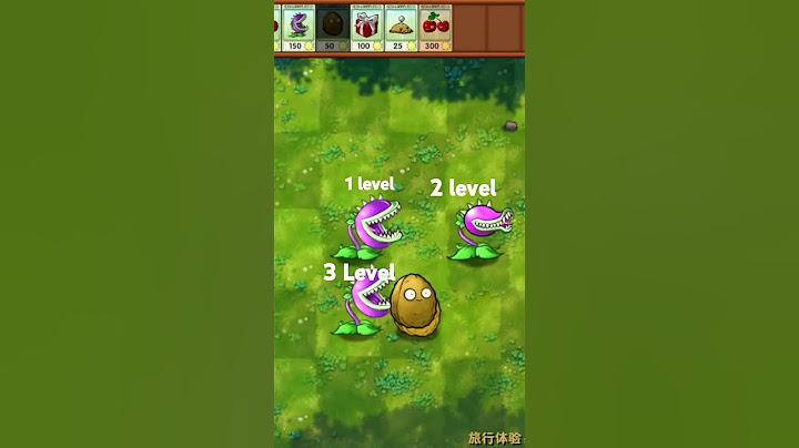 Fusion mod chomper level #pvz#fusion_mod#chomper#чомпер#пвз