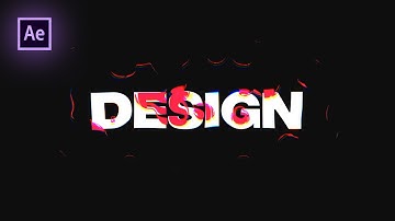 Trippy Text Animation in After Effects - After Effects Tutorial