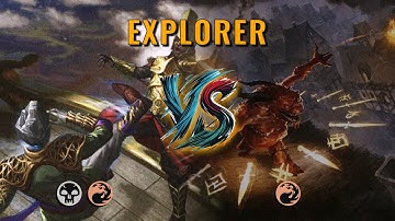MTG Explorer - Rakdos Midrange by Warped Concept VS Mono Red Aggro by Shishiage