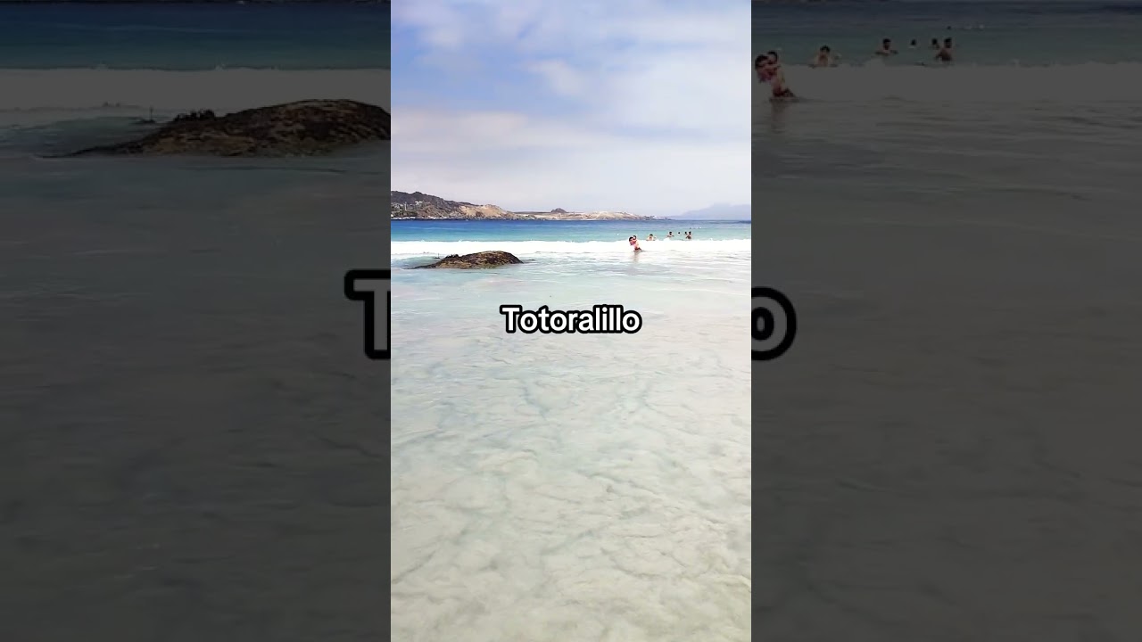 La playa más bonita de Coquimbo