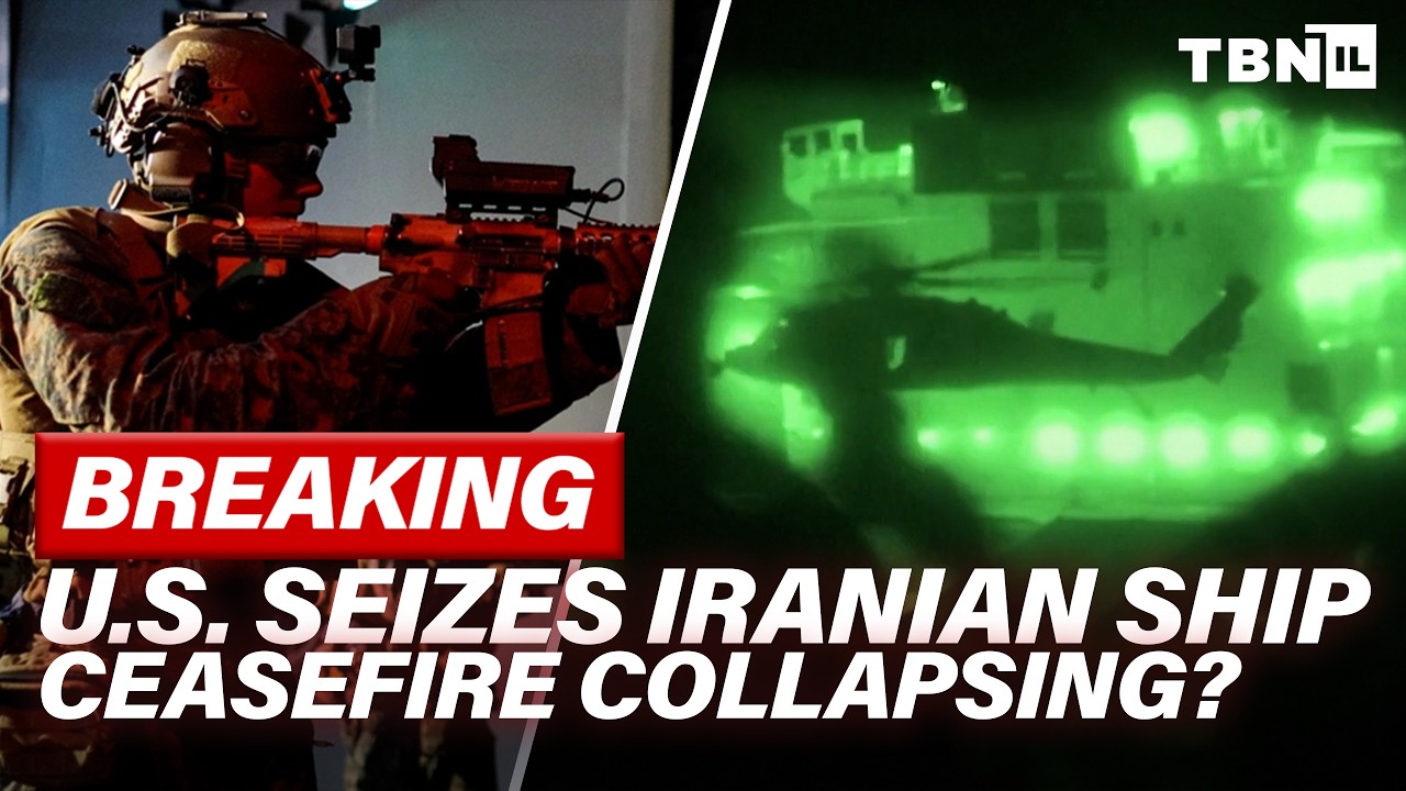BREAKING: U.S. Marines Attack & CAPTURE Iranian Ship; Mossad THWARTS Terror Plot | TBN Israel