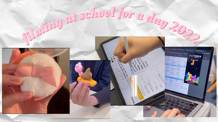 filming at school for a day // 2022 nz vlog