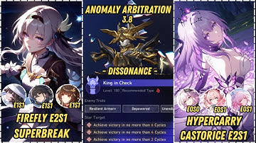 V4 | Firefly E2S1 SuperBreak x Hypercarry Castorice E2S1 x Eve E0S0 | New Anomaly Arbitration 3.8