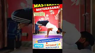 Padma mayurasana 😳 #shorts #yoga #fitness #corestrength #shortsfeed #youtubeshorts