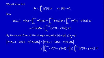 M3304 - Holomorphic functions - Chapter 2 Section 2.1 - Line integrals Part 3 (optional)