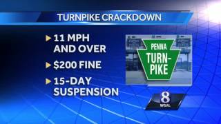 'Operation Orange Squeeze' to crackdown on Pa. Turnpike speeders